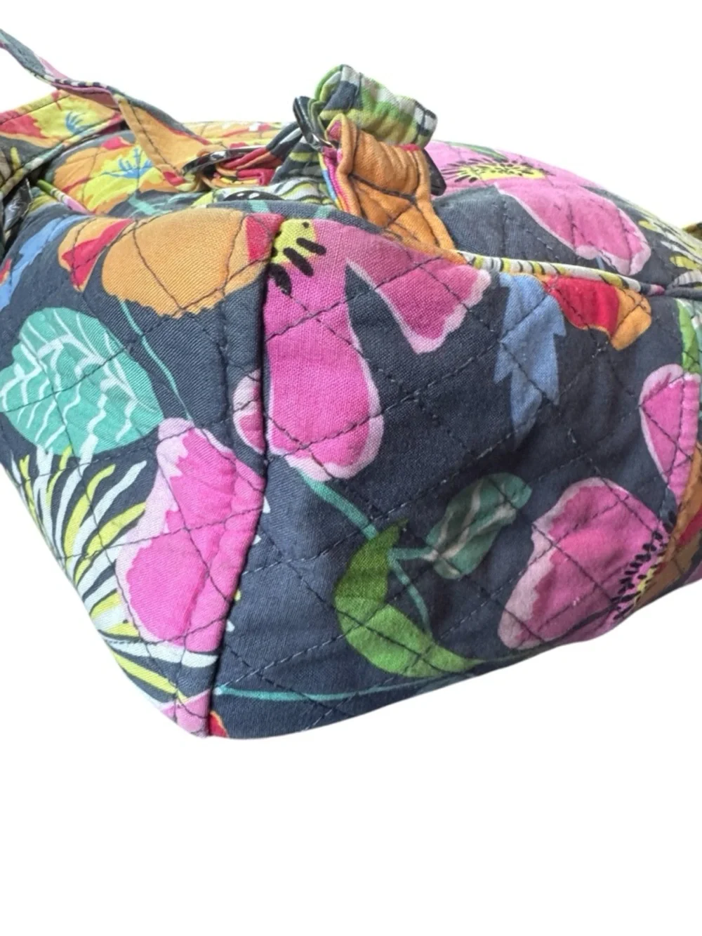Vera Bradley Quilted Backpack, Jazzy Blooms, VGUC - Picture 13 of 13